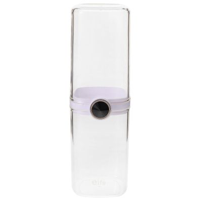 TOVINANNA Travel Toothbrush Organizer Portable Toothbrush Case Toothpaste Holder Dual Travel Cup and Toothpaste Storage Lightweight Bathroom Essential