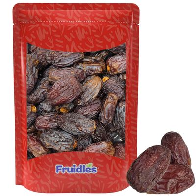 Fruidles Dried, NON-GMO Chewy, And Firm Dehydrated Medjool Dates (2 Pounds)