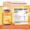 2 Pack CoQ10 500MG Gummies - Plus Omega-3, Magnesium, Vitamin B3 & Zinc - 3X Better Absorption Coenzyme Q10 Supplements for Heart Health, Cellular Energy & Antioxidant, Non-GMO 120 Counts view 2