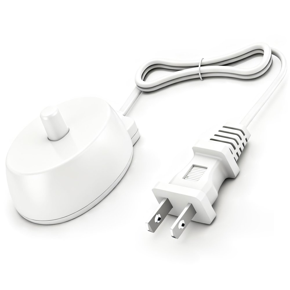 Charger Replacement for Oral B Base Compatible with Braun Electric Toothbrush IO Series 3 4 5 6, 3757, 1000, 1500, 2000, 3000, 5000, 7500, Genius Waterproof Power Cord Cable