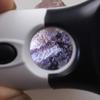 Magnifier Handheld 10X Illumination Magnifier Assisted Mirror 20X with Led Light Hd Lens for Book Reading, Jewelry Identification, Watch, DIY Crafts Engraviand Repair, White view 3