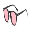 Retro Tinted Lens Outdoor Reading Glasses with UV Protection for Men and Women (Black & Pink, 2.5, Diopters) view 1