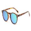 Retro Tinted Lens Outdoor Reading Glasses with UV Protection for Men and Women (Leopard & Blue, 1.5, Diopters) view 1