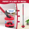 2 Pack Scrub Brush Replacement Head for O Cedar 2-Tanks RinsClean System, Spin Mop Replace Head Base, Shower Floor Scrubber, Hard Bristle Cleaning Brush for Bathroom Kitchen Wall Tile view 3
