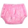 Adult Incontinence Snap-on Plastic Pants Adult Leakproof Underwear for Incontinence Washable Low Noise Reusable Waterproof Pants Adult Diaper Cover Incontinence Pants for Women Men view 2