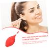 FRCOLOR 2pcs Portable Ear Washing Bulb Ear Cleaning Tool Gentle Squeeze Action for Home Use and Travel view 3