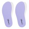 Knixmax Outdoor Men Women Flat Insoles for Crocs Clogs, Thin Shoes Insoles for Garden Shoes, Nurse, Chef, Water Shoes, Waterproof Replacement Barefoot Liners Breathable Pad Purple Size 8 /EU41 view 1
