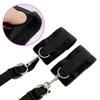 Bed Restraints for Couples Under King Mattress Bed Bonage Straps for Adult Couples Sex Ties Restraints Spreader Bar Blindfold and Hand Ties Sex Hand Cuff for Bedroom for Adult Play Toys Sweatshirt view 3