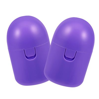 COLLBATH 2pcs Leakproof Storage Case Portable Organizer for Travel Material Easy to Clean Safe and Container for Your Period Essentials