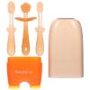 TOVINANNA Baby Tongue Cleaners 1 Set Baby Toothbrush Mouth Cleaners Portable Infant Tongue Cleaning Easy Oral Cleaners for Kids, Toddlers, Babies and Pets view 1
