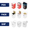 1.5qt (6PK with Wall Mount) Mail-in Take Back Sharps Containers with Destruction Services for Safe & Environmentally-Responsible Needle Disposal | Home, Personal, Travel, and Professional Use view 2