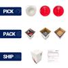 5gal (1PK) and 1.5qt (6PK) Mail-in Take Back Sharps Containers with Destruction Services for Safe & Environmentally-Responsible Needle Disposal | Home, Personal, Travel, and Professional Use view 2