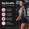 NutraChamps 120 Creatine Gummies for Men & Women - 5g Sugar Free Chewable Creatine Monohydrate Gummies - Supports Protein Synthesis, Muscle Recovery & Workout Performance view 3