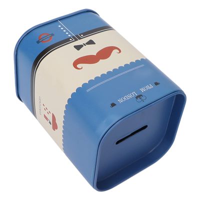 Blade Container Large Capacity Portable Design Disposal Case Home (Blue Beard)