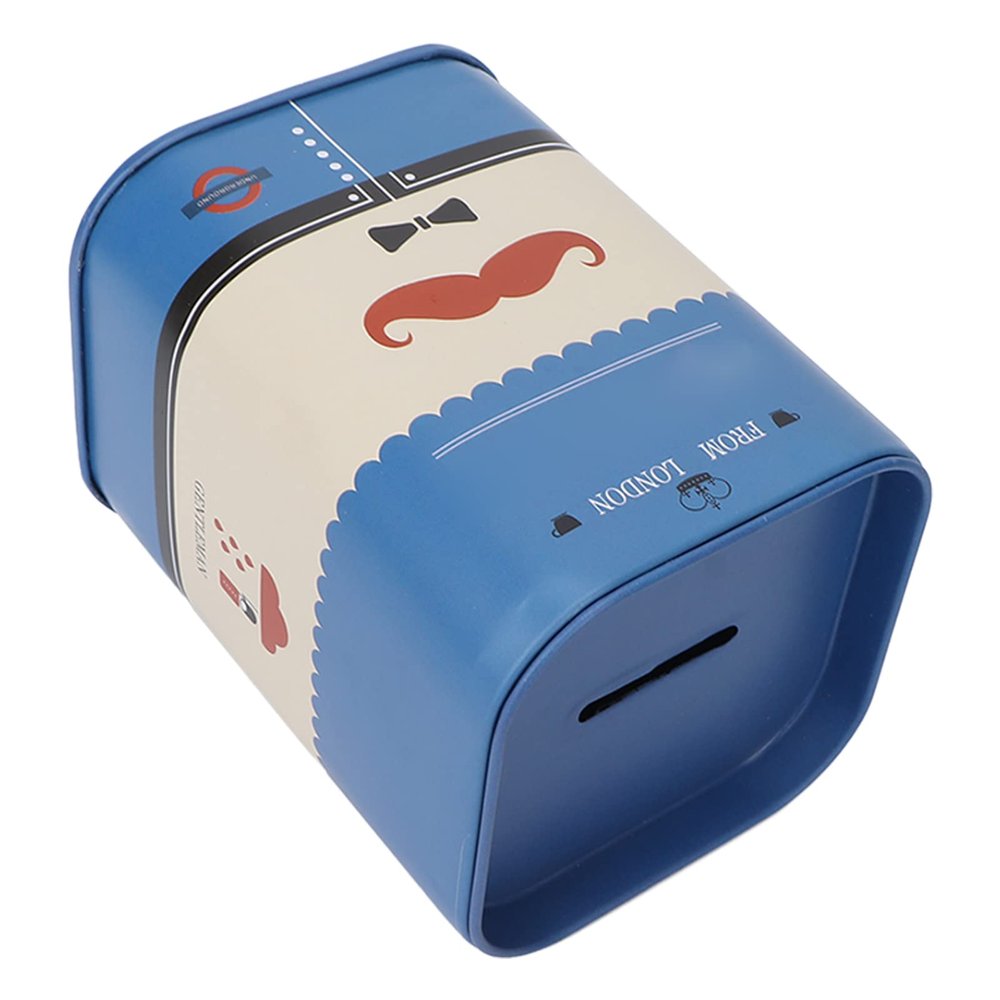 Blade Container Large Capacity Portable Design Disposal Case Home (Blue Beard)