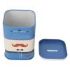 Blade Container Large Capacity Portable Design Disposal Case Home (Blue Beard) view 2