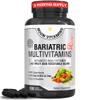 Bariatric Multivitamin with Iron for Women & Men - All-in-One 42 Superfood Blend for Energy & Immune Support - Post-Surgery Recovery, Easy-to-Swallow, Halal, Made in USA (120 Liquid Capsules) view 1