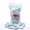 Smarty Stop Jordan Almonds Candy  Pastel Candy-Coated Almonds, Edible Confectionery Snack (Blue & White - Pastel Colors, 1 Pound (Pack of 1)) view 2