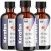 LIVORKA (3 Pack) Kerafen Toenail Liquid, Kerafen, Kerafen For Toenail, Kerafen Bottle, Kerafen Drops, Kerafen Drops for Nails, Kerafen Liquid, Kerafen Nail, 3 Bottles view 1