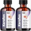 LIVORKA (2 Pack) Kerafen Toenail Liquid, Kerafen, Kerafen for Toenail, Kerafen Bottle, Kerafen Drops, Kerafen Drops for Nails, Kerafen Liquid, Kerafen Nail, 2 Bottles view 1