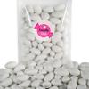Smarty Stop Jordan Almonds Candy  Pastel Candy-Coated Almonds, Edible Confectionery Snack (White - Pastel Colors, 1 Pound (Pack of 1)) view 2