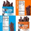 BAJA BEEF Jerky Snack Packs - Beef Jerky Variety Pack, Beef Jerky Gifts for Men, Beef Jerky Sampler, High Protein Craft Jerky Assortment, Gluten Free - Traditional & Sweet Orange, 2.5 Oz Bags (4 Pack) view 2