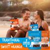 BAJA BEEF Jerky Snack Packs - Beef Jerky Variety Pack, Beef Jerky Gifts for Men, Beef Jerky Sampler, High Protein Craft Jerky Assortment, Gluten Free - Traditional & Sweet Orange, 2.5 Oz Bags (4 Pack) view 4