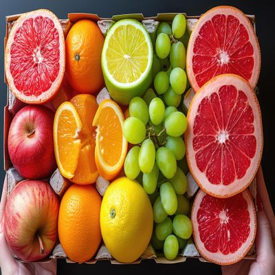 A Gift inside fresh delicious Fruits by RawJoy Farms., 5 Pound