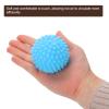 uxcell 4pcs Reusable Laundry Dryer Balls Vinyl Drying Balls for Reduce Wrinkles Static Fabric Softener Reduce Drying Time Save on Energy, Purple view 3
