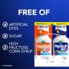 VICKS Kids DayQuil & NyQuil Cold & Cough Relief Liquid Co-Pack, Free of Artificial Dyes & Sugar, Multi-Symptom Relief of Cough, Sneezing, Runny Nose, Mucus, and Chest Congestion, for Ages 6+, 2x6oz view 4