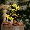 LULLBABYMALL Personalized Wedding Cake Topper with Heart and Date - Custom Cake Topper, Bride and Groom Cake Topper, Bride to Be Cake Topper, Wedding Cake Toppers, Cake Topper, Anniversary Cake Topper view 3