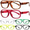 Eyekepper 6 Pack Pilot Reading Glasses Metalless Screwless Spring Hinges Readers for Women Men Large Frame +0.75 view 1