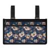 Cugasmaru Lily Flower Wheelchair Armrest Accessories Pouch Wheelchair Side Bag Armrest Pouch Small Beach Chair Organizer Free Your Hands view 3