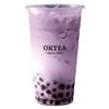 OKTEA Taro Rich & Creamy Style Bubble Pearl Milk Tea Kit  Taro Flavor, Real Sugar, Preservative-Free Tapioca Balls, Includes Paper Straws  3 Servings view 2