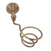Hair Dryer Holder Universal Wall Mounted Hands Free Copper Hair Dryer Storage Rack Holder Spiral Hair Care Tools Hanger for Home Bathroom Hair Salon view 3