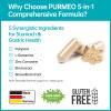 5-in-1 High Potency H. Pylori Probiotic, 1 Per Day - Supports Gastric Lining Integrity, Occasional Indigestion, Acid Comfort - Pylopass Lactobacillus Reuteri, Gluten Free, Vegan, 30ct, Made in Germany view 4