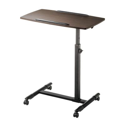 Overbed Table Overbed Table Wheels - Height Adjustable Portable Sofa Computer Desk - Black 70 * 40Cm - Classroom Chair Table - PC Overbed