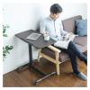 Overbed Table Overbed Table Wheels - Height Adjustable Portable Sofa Computer Desk - Black 70 * 40Cm - Classroom Chair Table - PC Overbed view 3