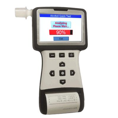 iBACheck Professional Breathalyzer with Integrated Printer and Camera, 3.5" capacitive Touch Screen, 10k Memories Complete Information with Photo