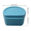 Denture Bath Box Cup Care For Dentures Clear Mouth Guard & Retainers Traveling view 2
