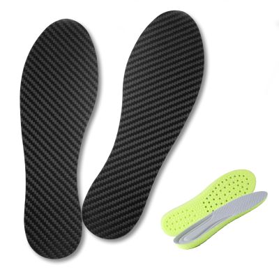1 Pair Carbon Fiber Insole for Men & Women - Rigid Shoe Insert, Foot Plate for Hallux Rigidus, Turf Toe, Morton's Toe (9.45' / 240mm - Men's 6.5 / Women's Size 7.5)