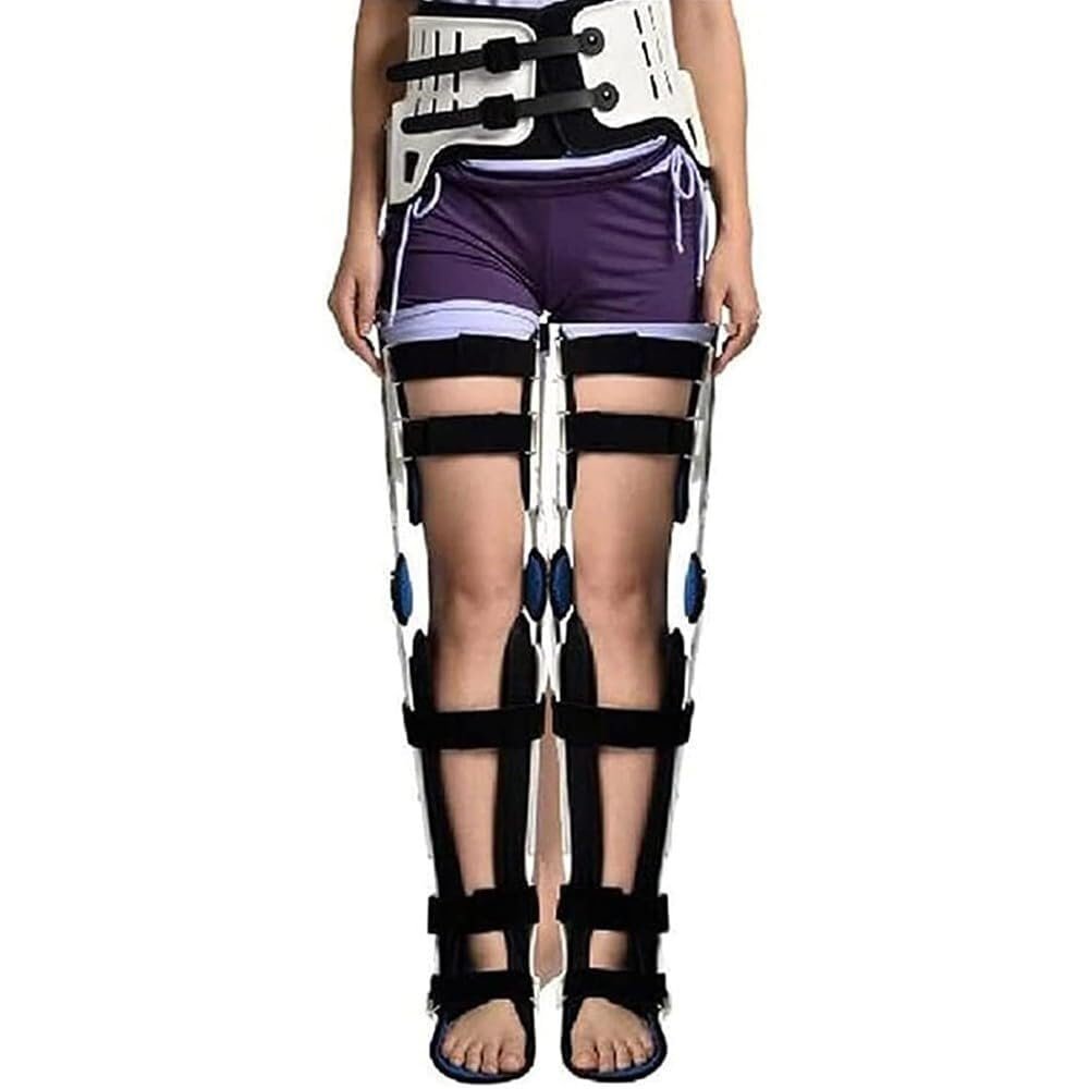 Abduction Orthosis Hip Joint Protection And Recovery Waist Legs Adjustable Hinged Hip For Sciatica Fracture Surgery For Your Hip Pain(PAIR)