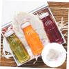 FOMIYES Crinkle Shred Plastic Filler for Boxes Baskets Decorations Iridescent Raffia Grass Packing Material for Easter Weddings Birthdays and Crafts view 4