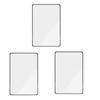 3X Page Magnifier,3 Pack 7 x 4.7 Lightweight Flat Optical PVC Plastic Fresnel Lens for Elderly and People with Low Vision Reading Maps,Books,Check Small Partsand and Solar Projects view 1
