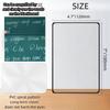 3X Page Magnifier,3 Pack 7 x 4.7 Lightweight Flat Optical PVC Plastic Fresnel Lens for Elderly and People with Low Vision Reading Maps,Books,Check Small Partsand and Solar Projects view 2