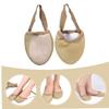 NOLITOY 4pairs Invisible Foot Sleeves Metatarsal Foot Pads Women Dance Paws Toe Pads for Pain Relief view 2
