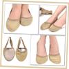 NOLITOY 4pairs Invisible Foot Sleeves Metatarsal Foot Pads Women Dance Paws Toe Pads for Pain Relief view 3