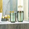 2PCS Travel Toothbrush Case Portable Toothbrush Holder Cup Storage Container for Bathroom Home School and Travel - Green view 2