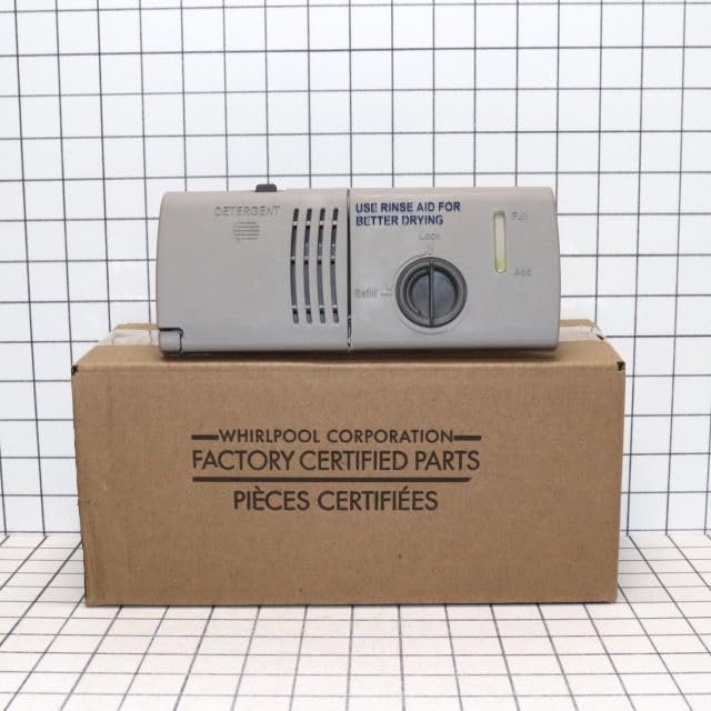 WPW10224430 Dishwasher Detergent Dispenser