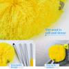 Ceiling Fan Cleaner Duster Removable & Washable Fan Cleaner Extendable up to 47 Inch Microfiber Duster with Extension Pole for Cleaning Bookshelves Door Tops for Home view 4